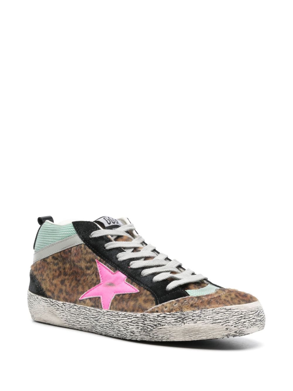 Golden Goose Mid Star Double-Quarter sneakers - Bruin