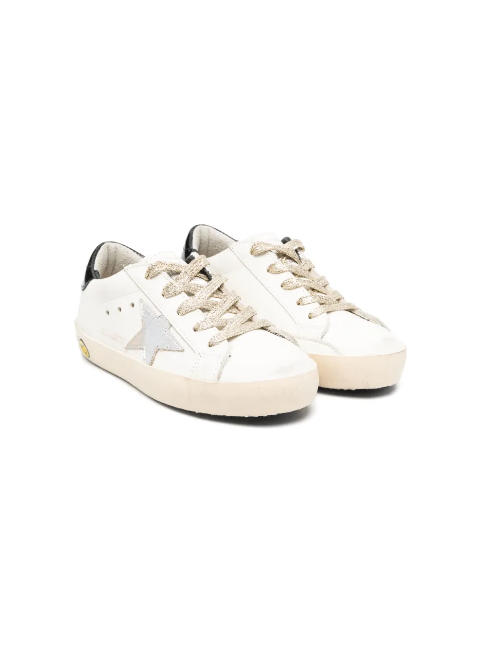 Golden Goose Kids Super Star sneakers White