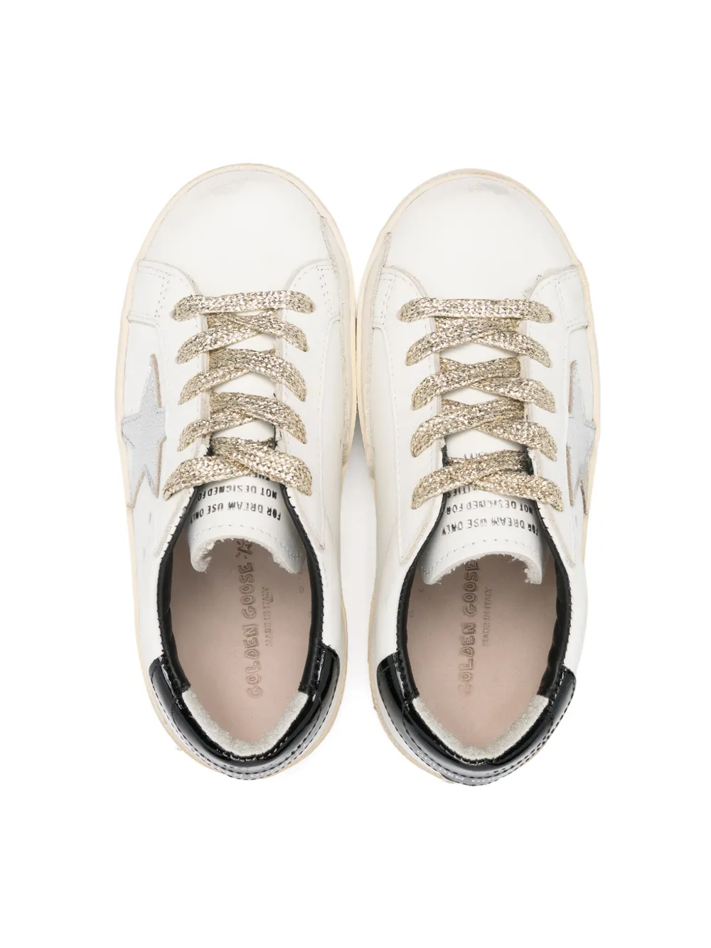 Golden Goose Kids Super Star sneakers White