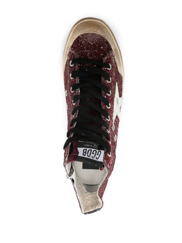 Golden Goose Francy Penstar Sneakers | Red | FARFETCH JO