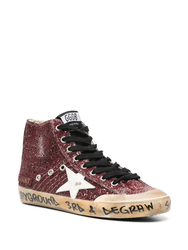 Golden Goose Francy Penstar Sneakers Red FARFETCH PH