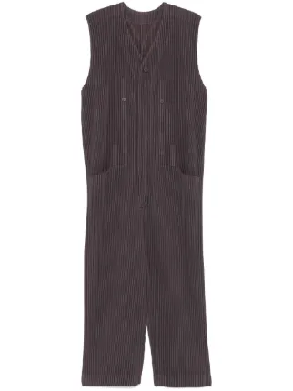 【美品】HOMME PLISSE ISSEY MIYAKE ジャケット　ブラウン HOMME PLISSÉ ISSEY MIYAKE SPRING SUMMER 2025 コレクション 14
