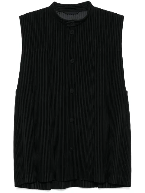 Homme Plissé Issey Miyake plissé gilet
