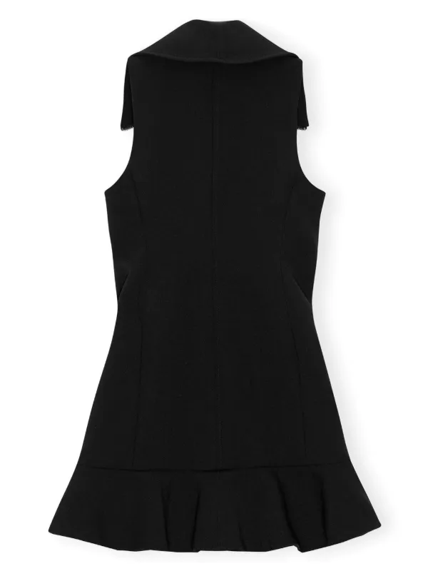 【関税&送料込】Ganni Black Mini Dress In Crepe 24983148_55170626_600.jpg