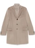 Fay double-layer coat - Brown