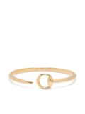 Gucci 18kt yellow gold Horsebit bangle