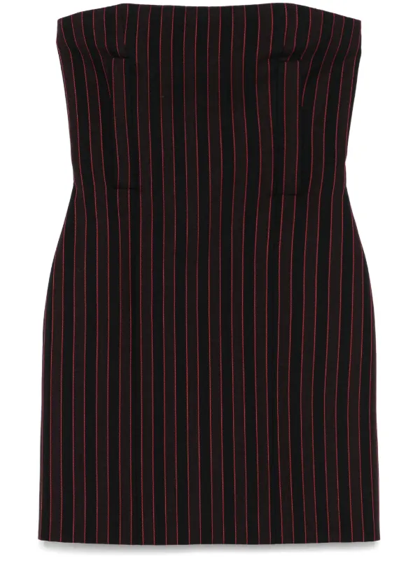【関税&送料込】Alexander Mcqueen Black Wool Crepe Mini Dres Alexander McQueen Fluted Stretch-crepe Mini Dress — UFO No More