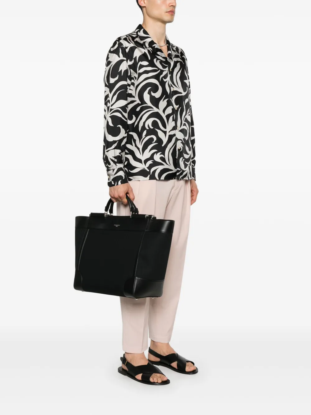 Dolce & Gabbana leather-trim tote bag | Image 2