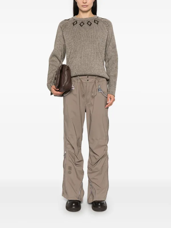 66 North x Charlie Constantinou Knit Sweater | Brown | FARFETCH 