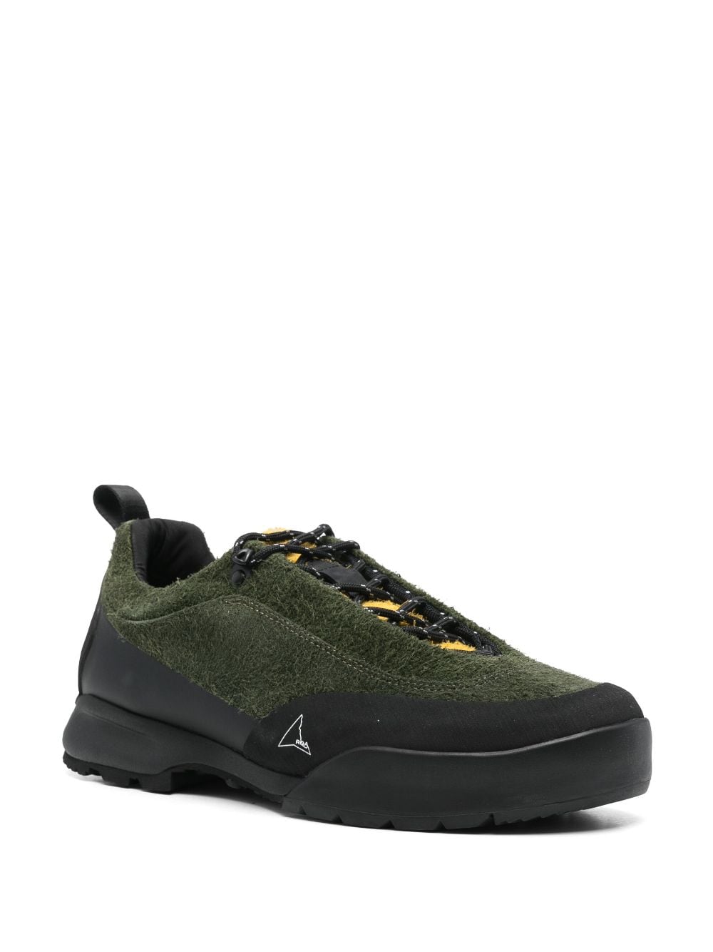 Shop Roa Cingino Sneakers In Mty0001 - Olive Yellow