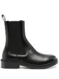 Alexander McQueen leather boots - Black