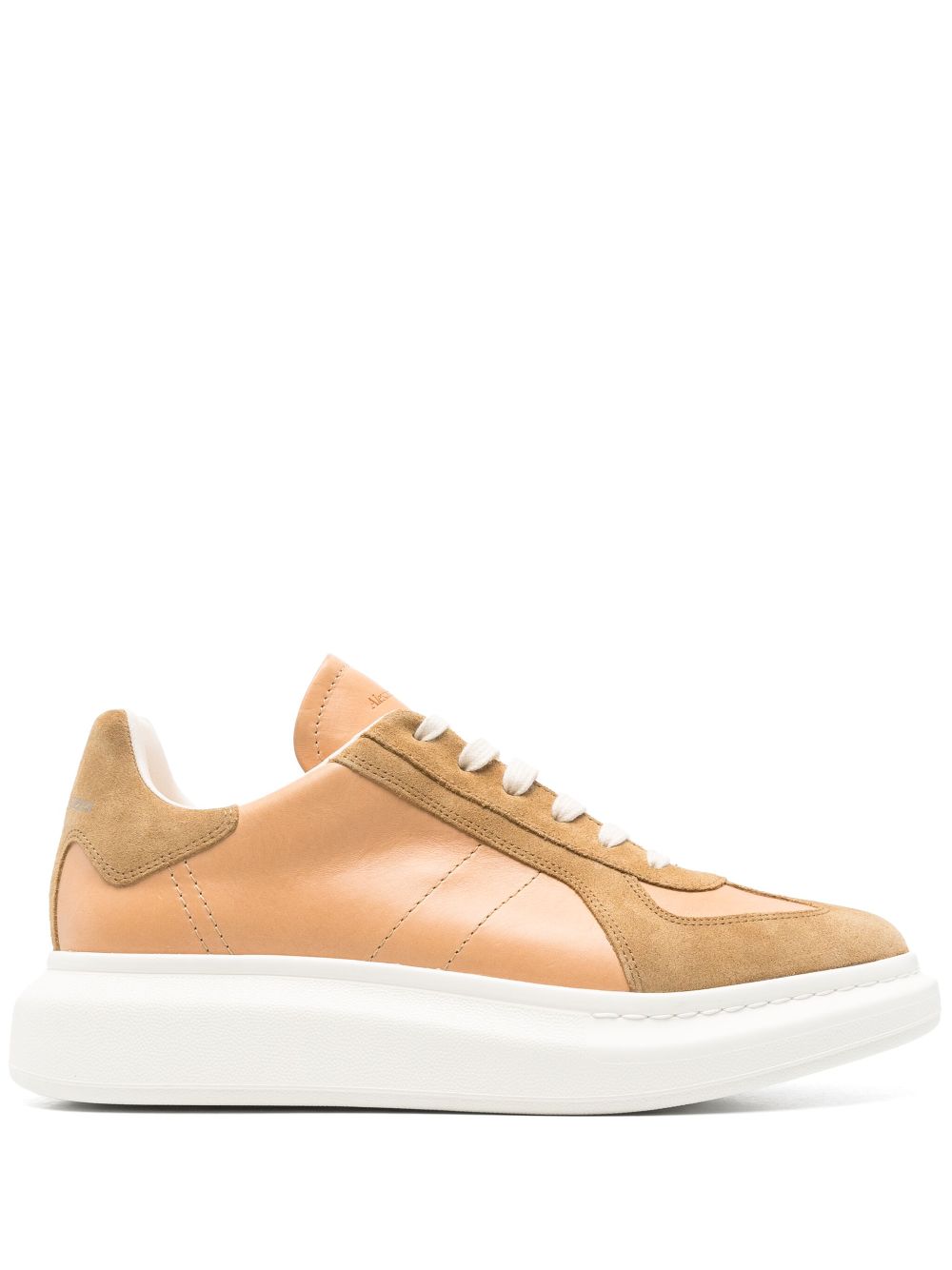 Alexander McQueen Oversized Retro sneakers Brown