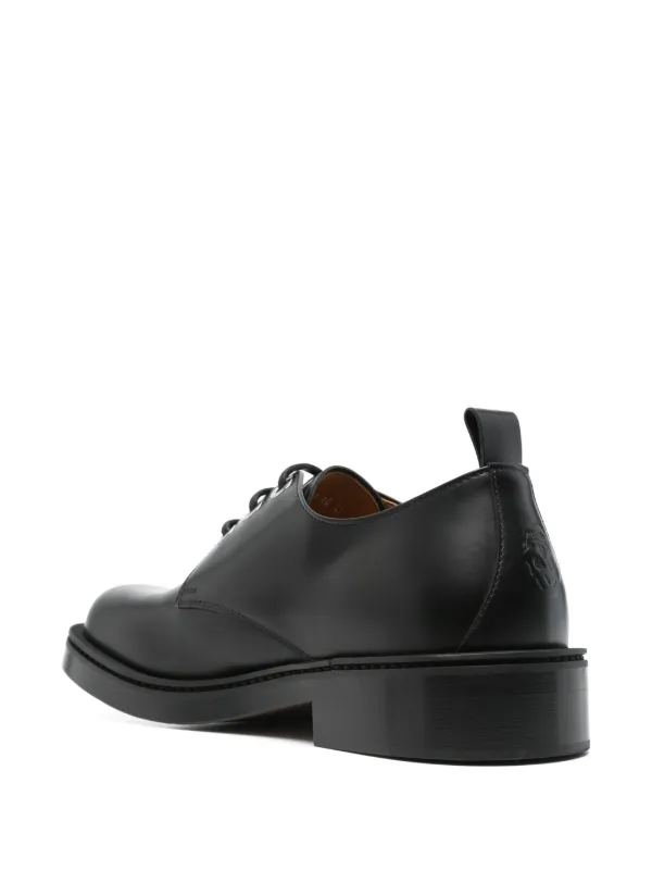 Alexander McQueen スカル ダービーシューズ | ブラック | FARFETCH JP