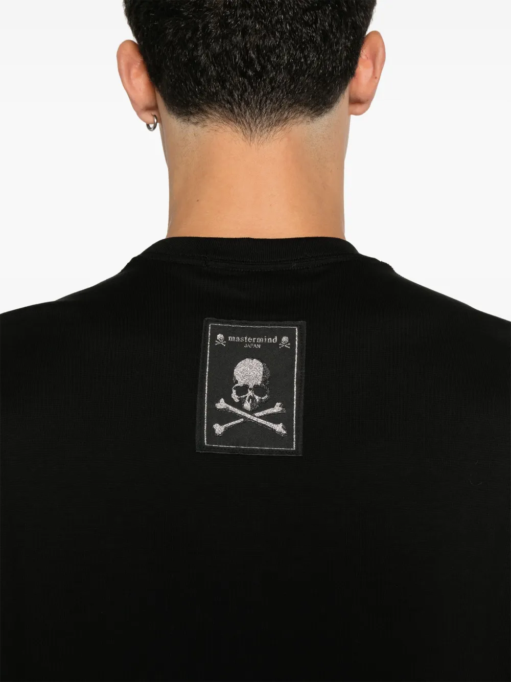 Mastermind Japan Blurred skull-print T-shirt | Black | FARFETCH