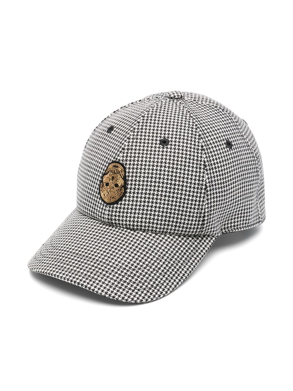 Alexander McQueen dogtooth baseball cap - Black