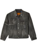 Doublet patchwork denim jacket - Black