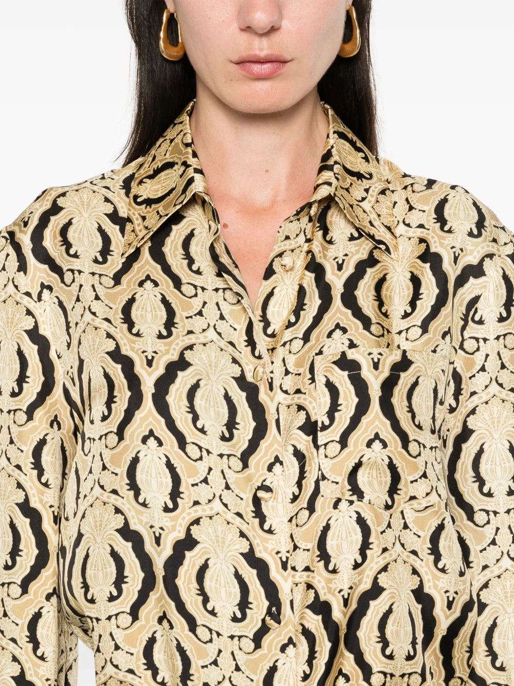 La DoubleJ Boy blouse Zwart