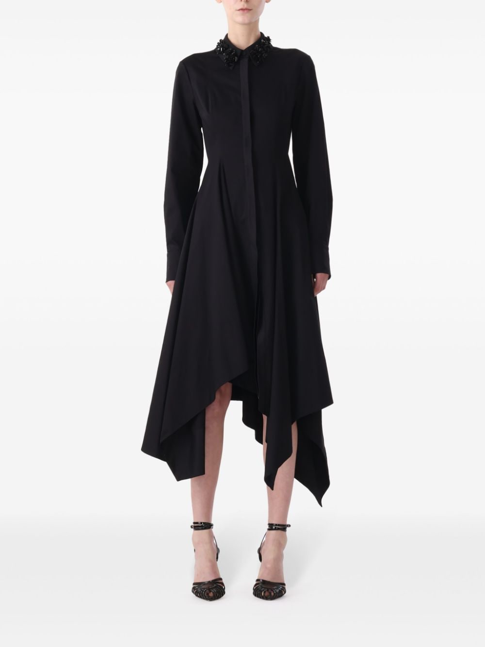 Jason Wu Collection Asymmetrische jurk Zwart