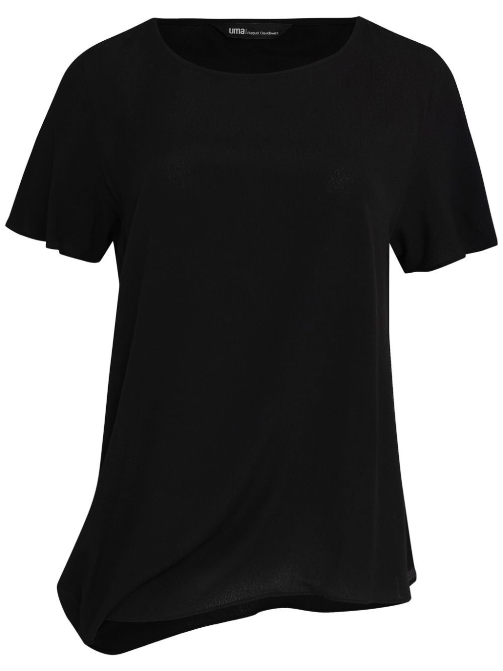 Uma | Raquel Davidowicz assymetric T-shirt - Black