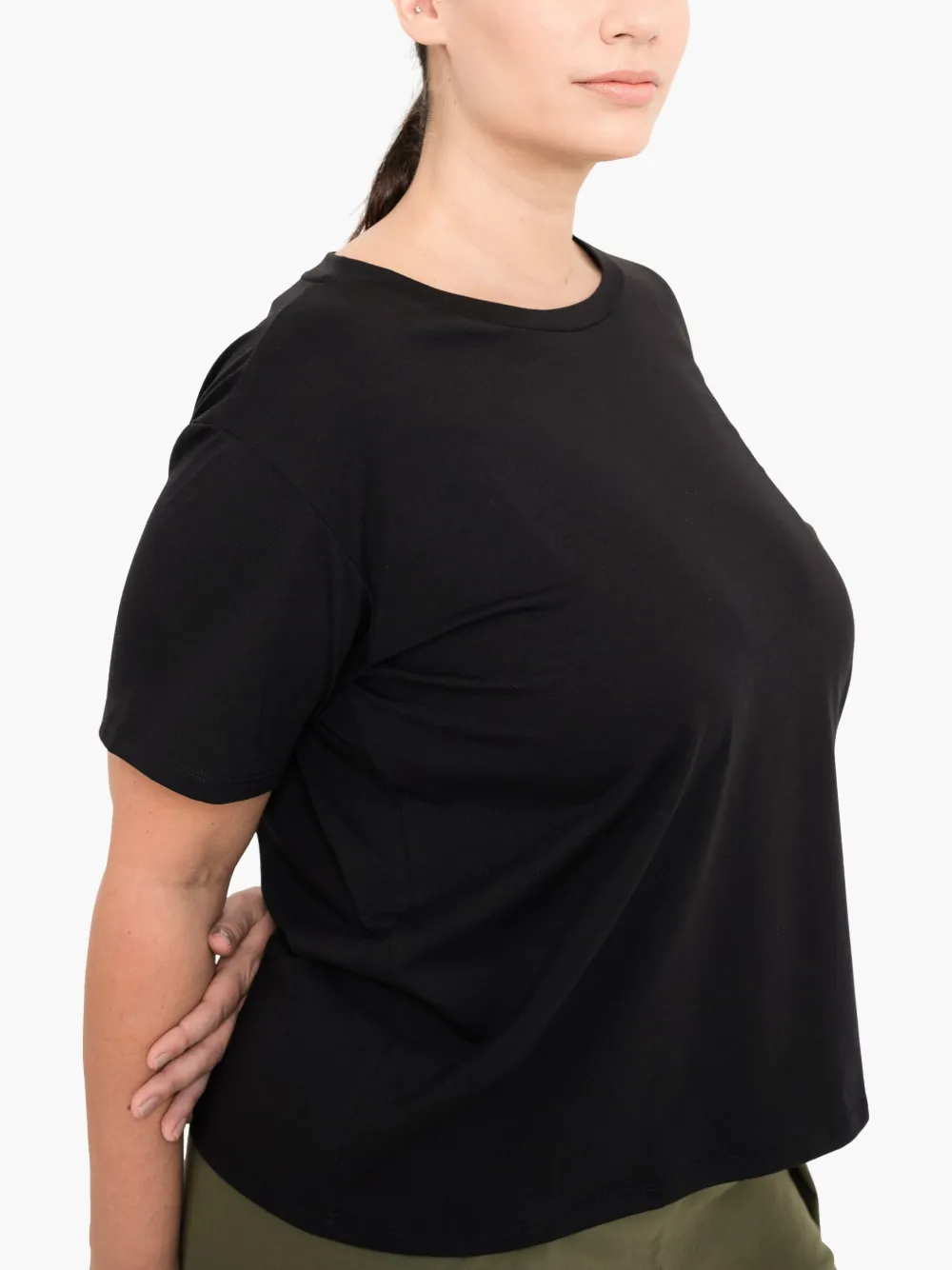 Uma | Raquel Davidowicz Jersey T-shirt Zwart