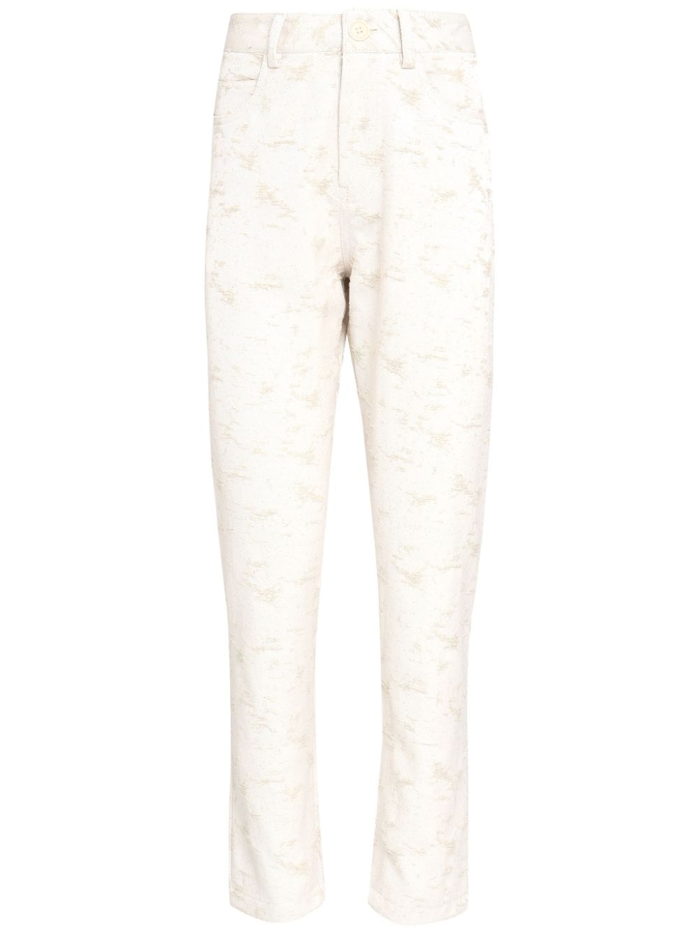 Uma | Raquel Davidowicz distressed-effect jeans - White