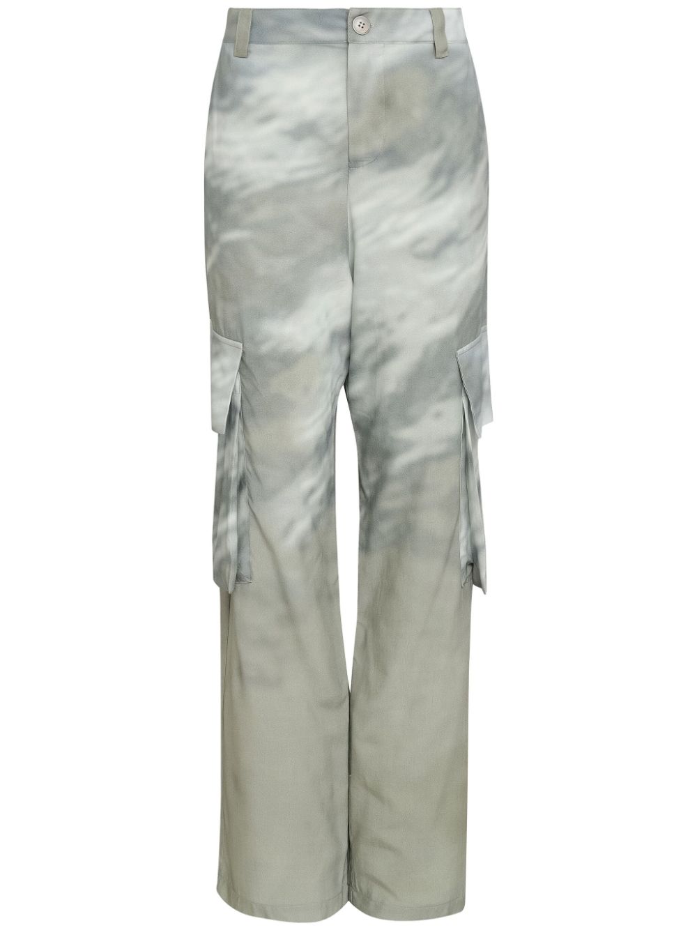 UMA RAQUEL DAVIDOWICZ PANELLED CARGO TROUSERS 