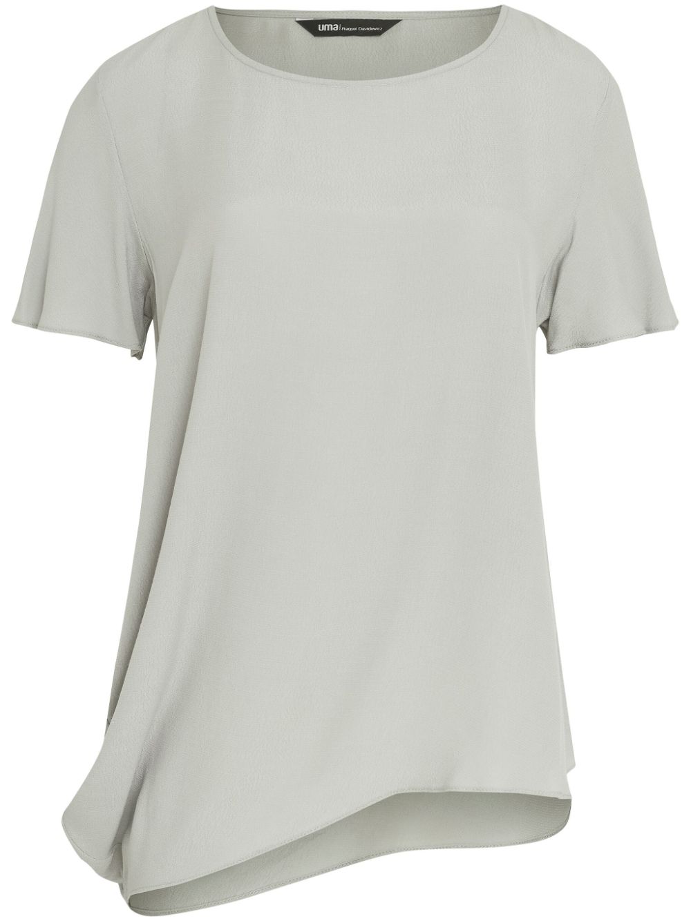 Uma | Raquel Davidowicz asymmetric T-shirt - Grey