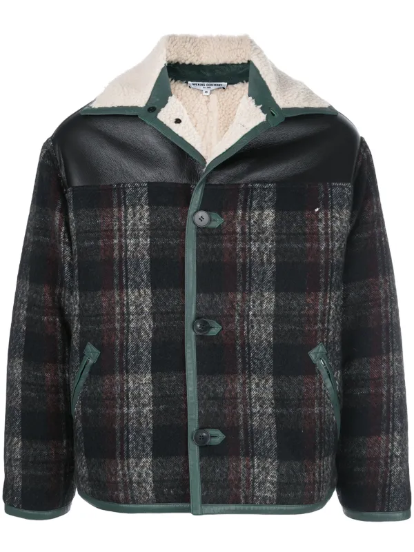 中古】undercover チェックコート affa Elliot サイズ3