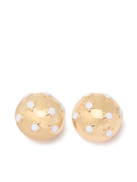 Carolina Herrera Starbust Dome earrings Women