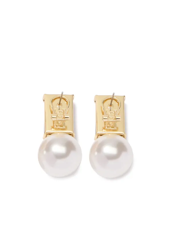 キャロリーナヘレラ ピアス CAROLINA HERRERA EAR RING Pearl Drop Earrings - Accessories | Carolina Herrera