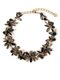 Carolina Herrera crystal-embellished necklace - Black