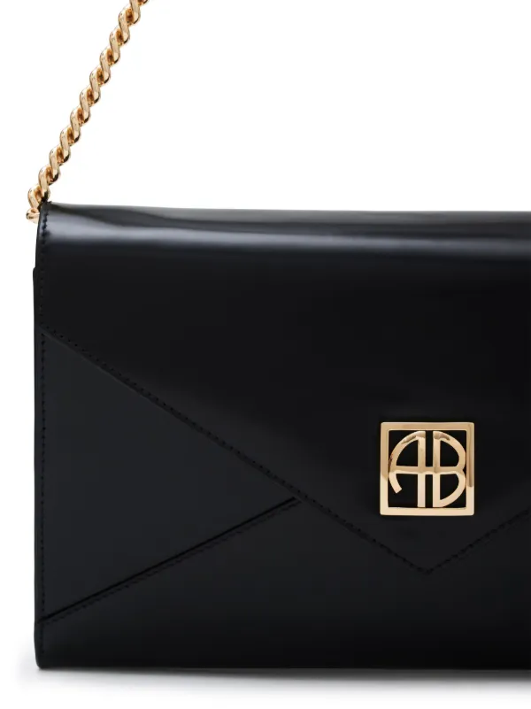 ANINE BING Elly Clutch Bag | Black | FARFETCH