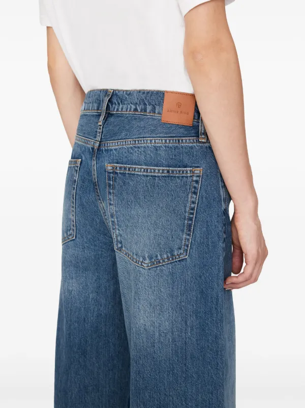 ANINE BING Manon Jeans | Blue | FARFETCH GE