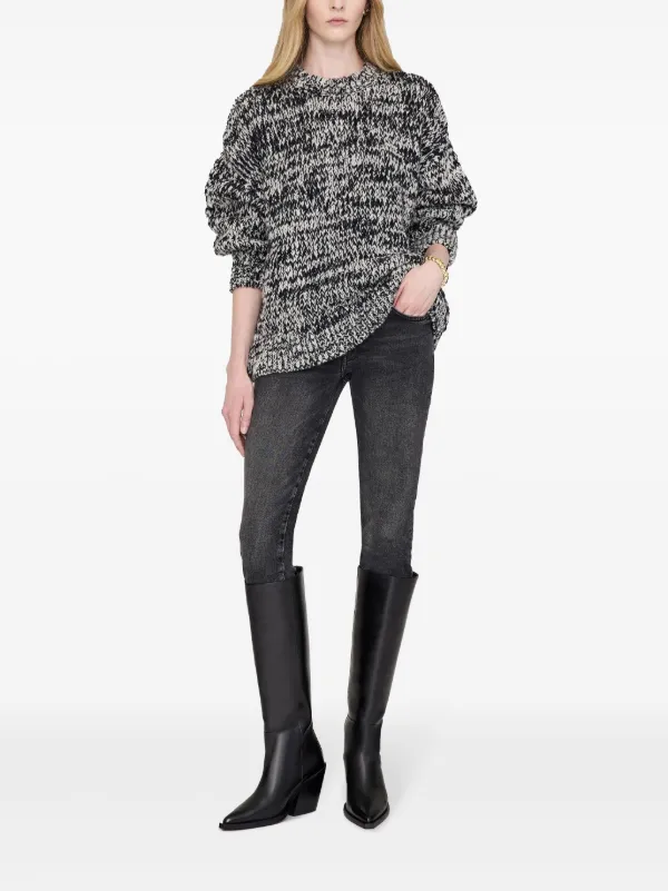 【関税込み】ANINE BING トープ Bekah フラットブーツ ANINE BING Bekah ブーツ | ブラック | FARFETCH JP