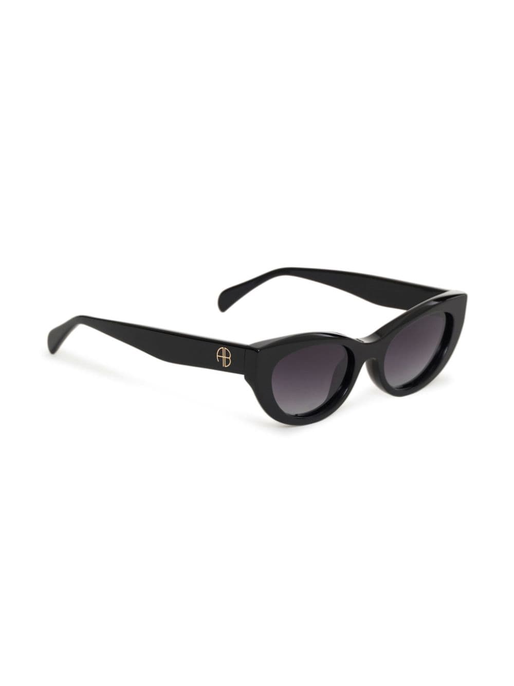 Shop Anine Bing Cannes Sunglasses In Black