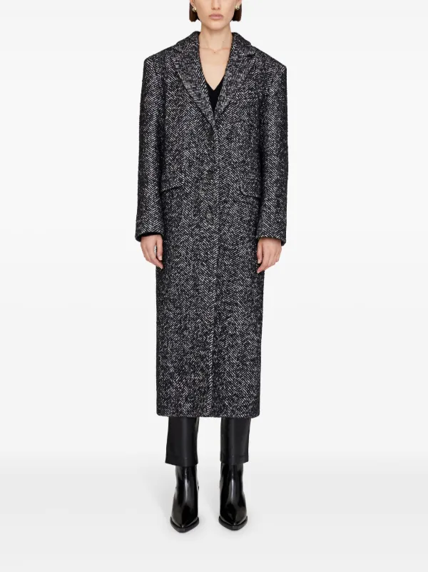 【ANINE BING】国内発送★Quinn Coat ANINE BING Quinn Coat | Black | FARFETCH GE