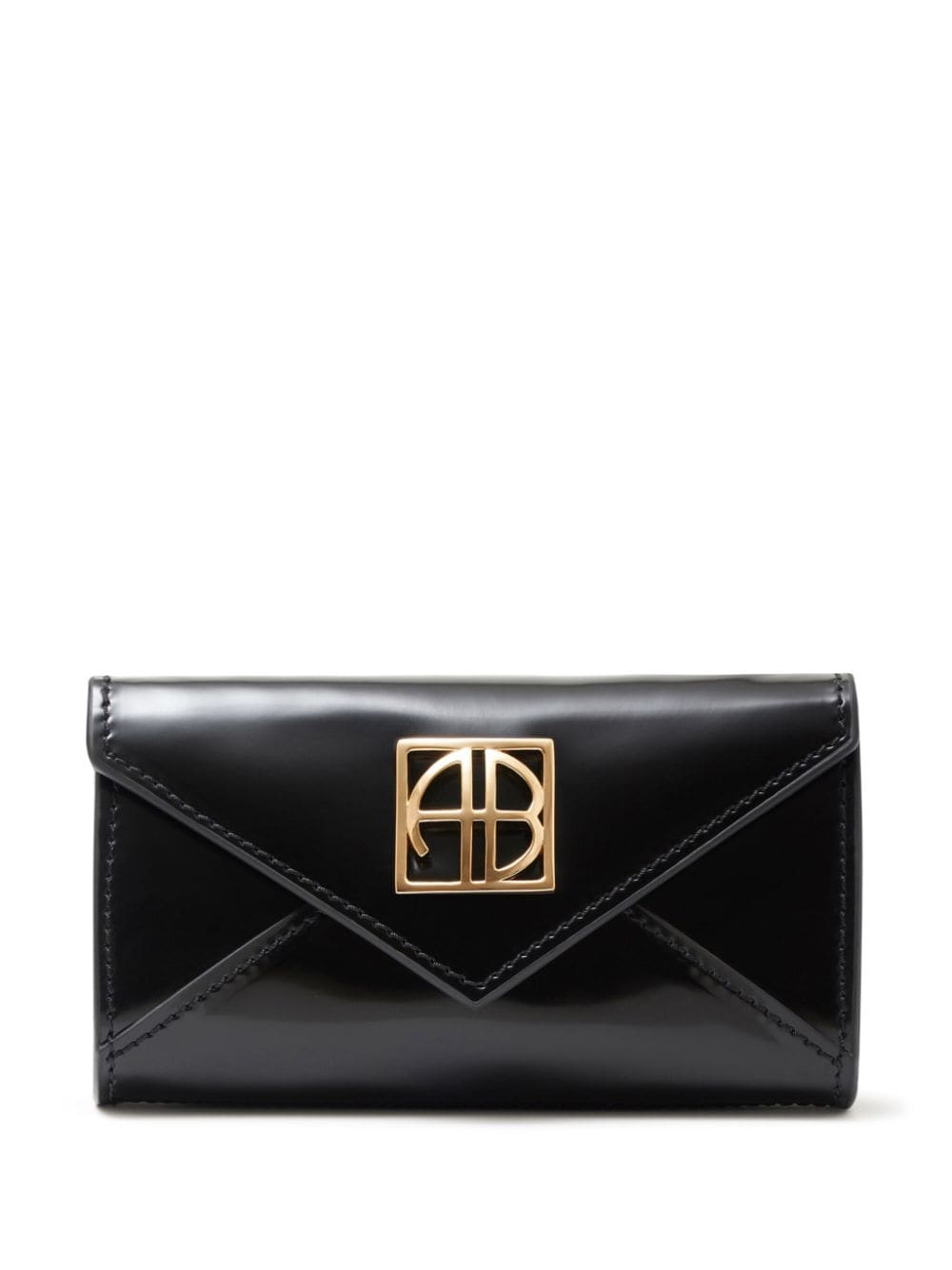 Shop Anine Bing Elly Wallet In Black