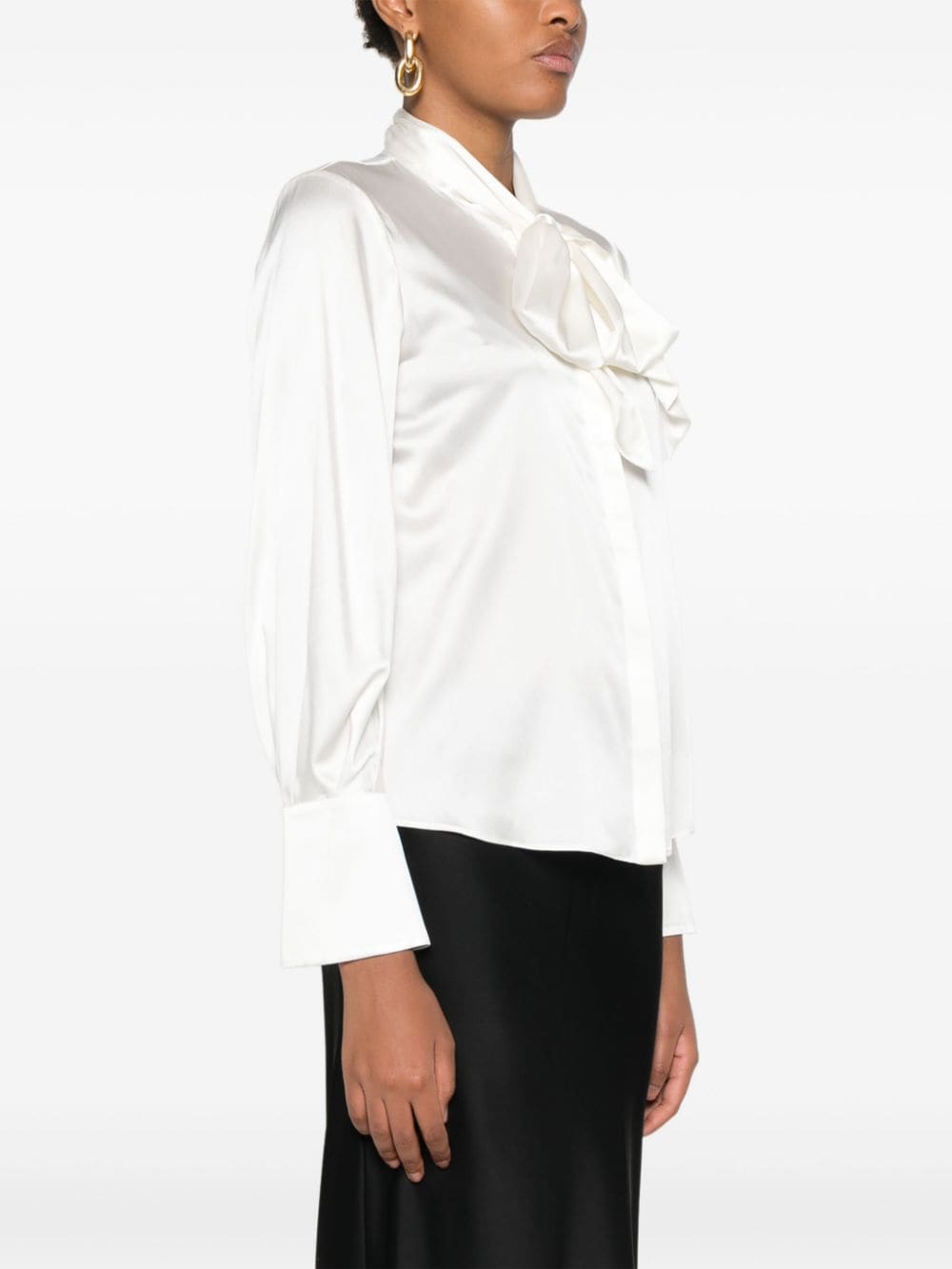 Shop Alice And Olivia Lloyd Shirt In White