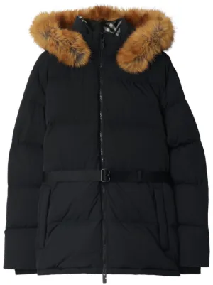 Burberry ノバチェック フーデッドコート | ニュートラル | FARFETCH JP
