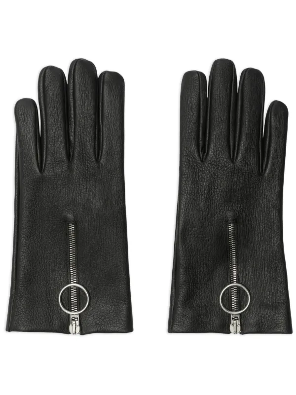 Burberry leather 2024 gloves