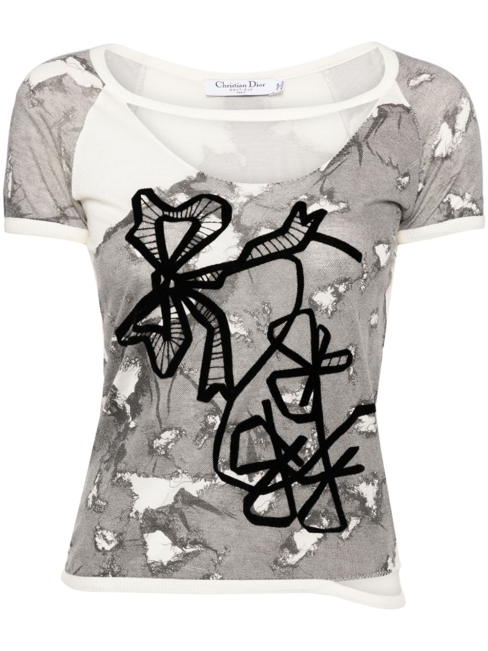 Christian Dior 2006s cut-out T-shirt Women