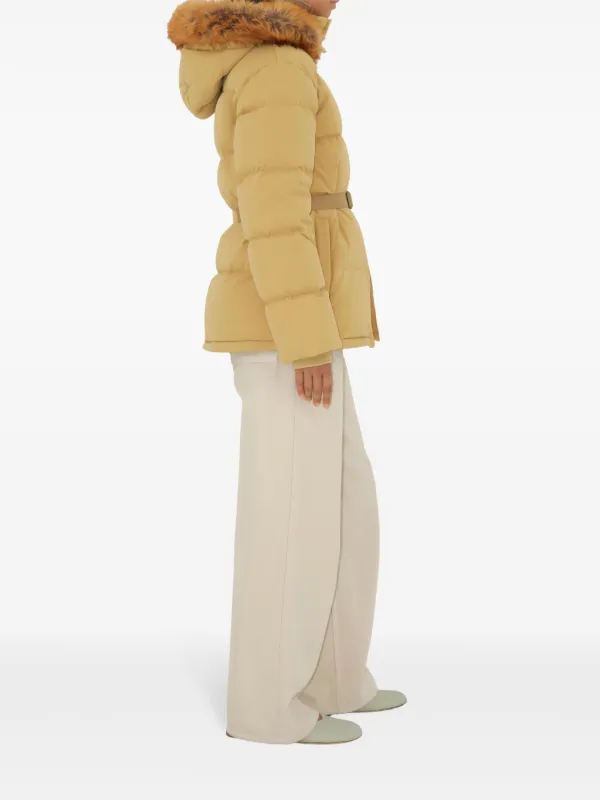 Burberry Puffer Jacket | Yellow | FARFETCH