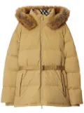 Burberry puffer jacket - Yellow