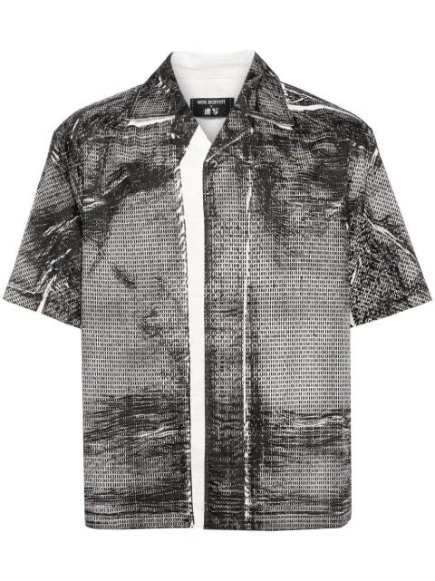 CROQUIS graphic-print short sleeves shirt