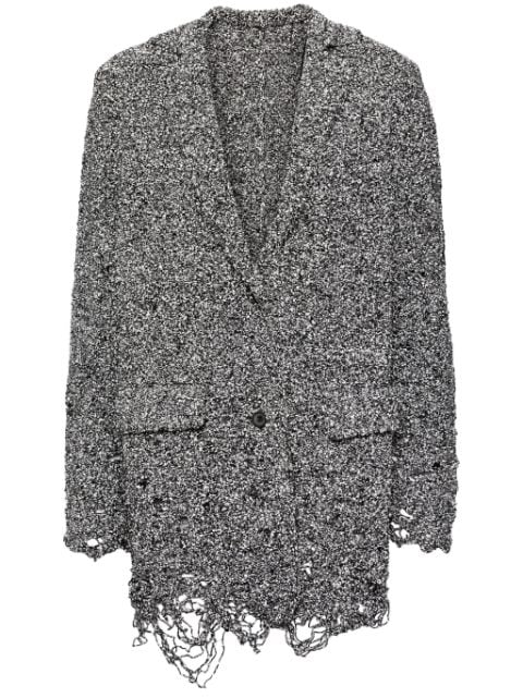 JNBY loose mid-length blazer