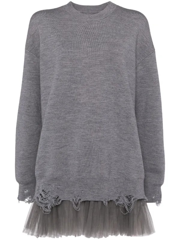 grey sweater dress zara Zara Dresses | Zara Off The Shoulder Knit Dress Limited Edition Light | Color: Gray
