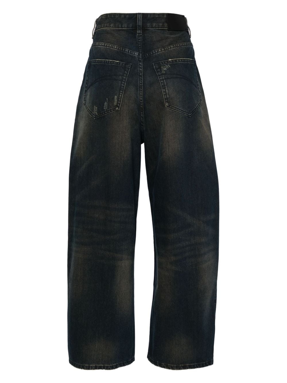 Shop Jnby Faded Effect Jeans In Blue