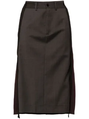 JNBY（ジェーエヌビーワイ）の「Mesh Straight Skirt（スカート