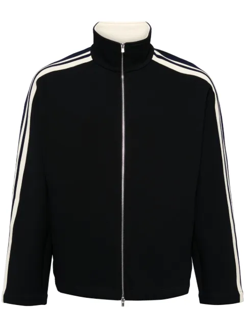 CROQUIS contrast zip-up jacket