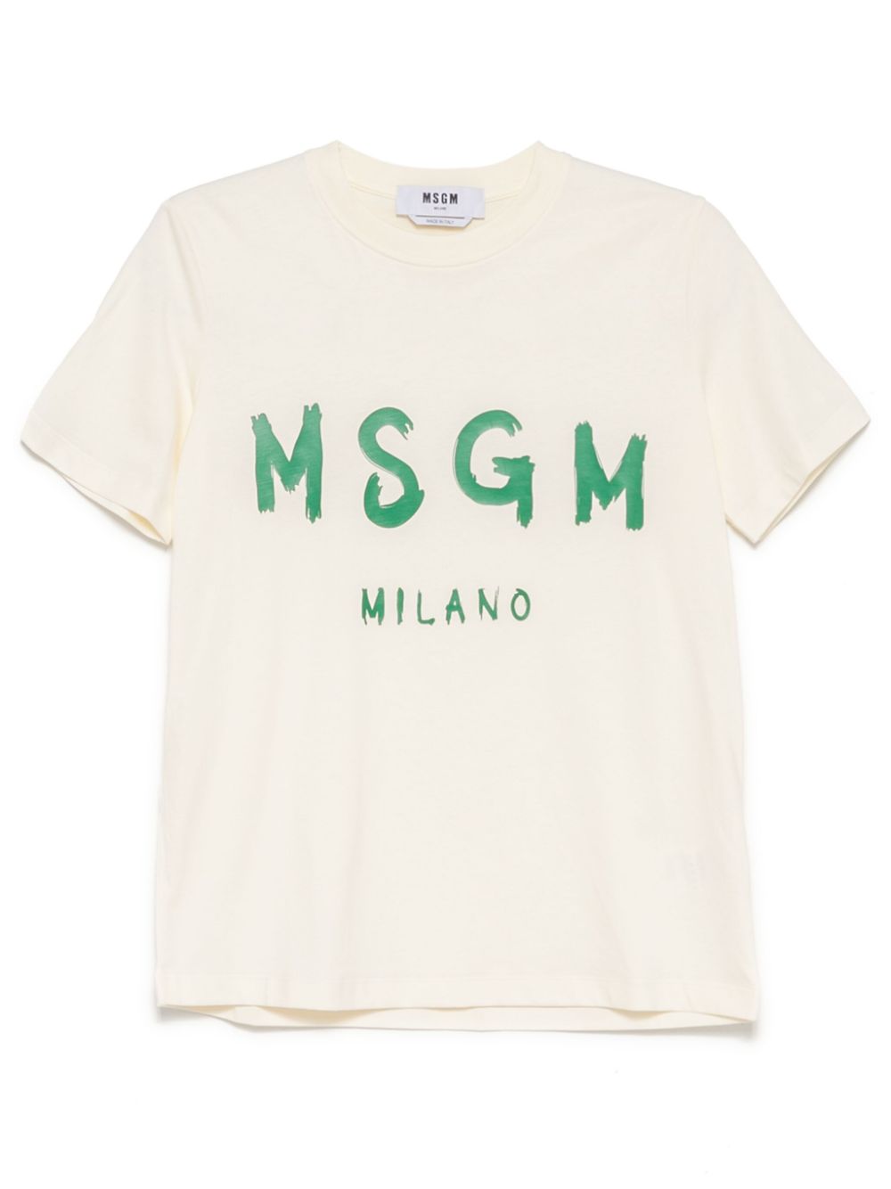 MSGM T-shirt met logoprint Wit